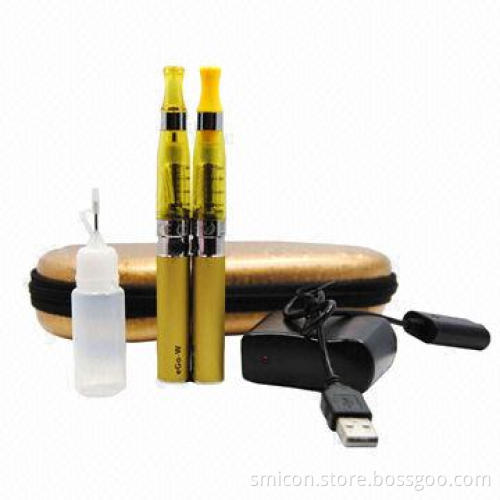 E-cigarette Ce4 Kit with 650/900/1,100mAh Battery Capacity